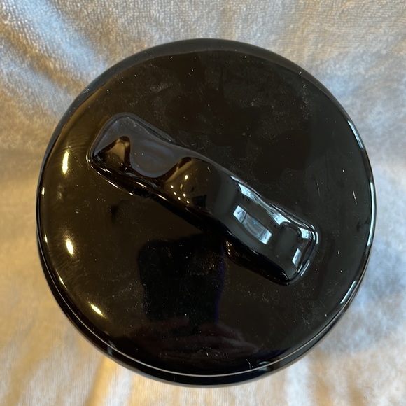 RAE DUNN | Black and Orange "Resting Bark Face" Canister - Picture 3 of 9